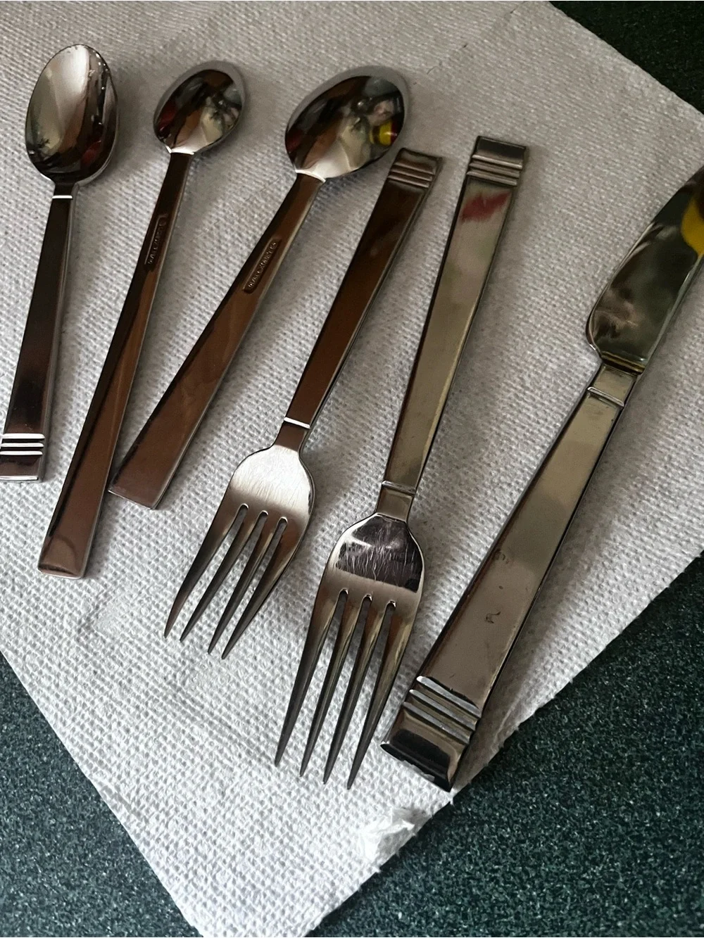 Lenox 18/10 Silver-Tone Stainless Flatware Set of 6